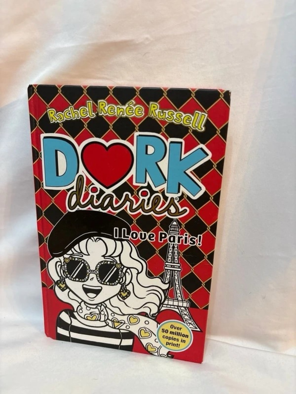 Dork Diaries: I Love Paris! Hardcover Coffee Table Book — Red & Black